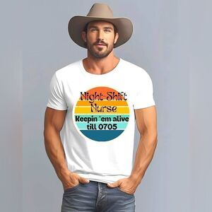 Nightshift Nurse T-Shirts!  Custom made to order, just need your size & color